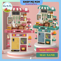 (SALE)Bộ đồ chơi nhà bếp cỡ lớn 48 chi tiết cao cấp cho bé cao tới 70cm, có đèn có nhạc - bộ đồ chơi nấu ăn cho bé