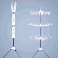 💖SALE[DEAL SỐC]💖 Cây sào phơi đồ gấp gọn đa năng 3 tầng, treo đồ cho trẻ em, bé sơ sinh