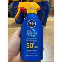 (SALE)kem chống nắng trẻ em Nivea Sun 50+ 300ml Đức