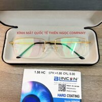 (sale)Kính chống bụi đi đường siêu nhẹ KT500V hàng xịn mạ GOLD siêu sang Japan (có nhận cắt độ lão)