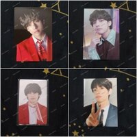 (SALEOFF - Chính Hãng) BTS V Taehyung Photocard (Balo, Charger, Ticket,...)