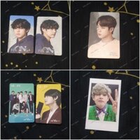 (SALEOFF - Chính Hãng) BTS Photocard Quảng Cáo FILA, LG