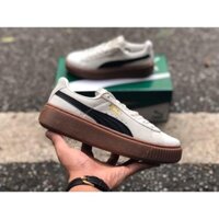 Sales 8-8 Giày puma cao cấp mầu trắng vệt đen 👟 👟 2020 ️🥇