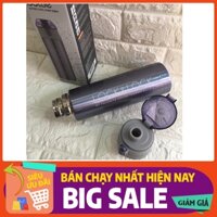 Sales Bình giữ nhiệt nóng lạnh 500ml của Lock màu Saphire Gold trẻ trung thời thượng