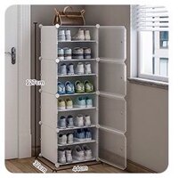 [SALES XẢ KHO ] - TỦ NHỰA ĐỂ GIÀY DÉP KIỂU MỚI 6-10 Ô ĐỂ ĐƯỢC 20 ĐÔI GIÀY. KỆ GIÀY DÉP ĐA NĂNG