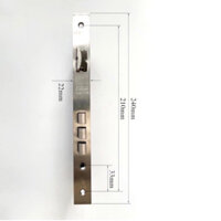 (Sale)Thân khoá cửa chính Bosca 3 chốt khoá