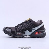 Salomon Salomon Salomon speedcross 3 Giày chạy bộ đi bộ đường dài xuyên quốc gia Giày leo núi Solomon Giày thể thao Giày leo núi R826