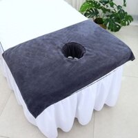 Salon Làm Đẹp Khăn Nằm Giường Có Lỗ Dày Thấm Hút Khăn Lớn Tắm Chân Vật Lý Trị Liệu Massage Sức Khỏe Khăn Trải Giường Khăn Tắm