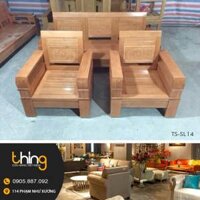 Salon tay vát gỗ Sồi (TS-SL14)