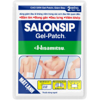 Salonsip gel patch ( mẫu mới hộp 3 túi)
