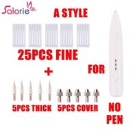 Salorie Tàn Nhang Loại Bỏ Bút Phụ Kiện Quét Điểm Nốt Ruồi Loại Bỏ Mụn cóc Ngô Điểm Tối Tẩy Salon Máy Làm Đẹp Dụng Cụ