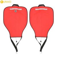 Salvage Lift Bag 50 Lbs Diving Lift Bag Fluorescent Nylon Cloth With Open Bottom