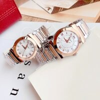 Salvatore Ferragamo Vega Silver Dial Ladies Rose Gold Tone Watch FI5030013