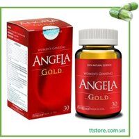 Sâm ANGELA Gold (Hộp 30 viên) [Angella agela]