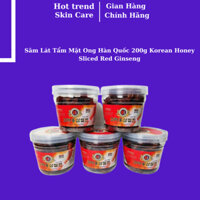 Sâm Lát Tẩm Mật Ong Hàn Quốc 200g Korean Honey Sliced Red Ginseng