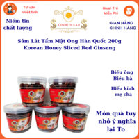 Sâm Lát Tẩm Mật Ong Hàn Quốc 200g Korean Honey Sliced Red Ginseng