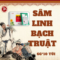 Sâm Linh Bạch Truật Hoàn hỗ trợ Kiện tỳ, ích khí, mệt mỏi ăn không ngon hộp 10 túi x 6g