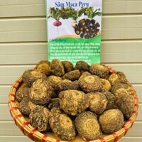 Sâm macca peru đen, khô nhập khẩu loại thượng hạng, dược liệu quý củ sâm maca peru, sâm ma ca pê ru hữu cơ