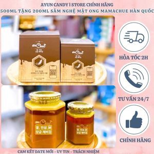 Sâm nghệ mật ong hàn quốc Mama chue 500g