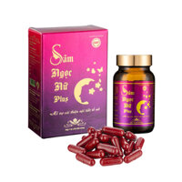 Sâm ngọc nữ Plus - Hỗ trợ cải thiện nội tiết tố - Hộp 60 viên