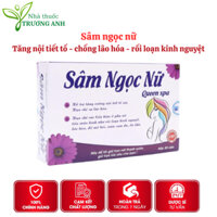 Sâm Ngọc Nữ Queen Spa bổ sung nội tiết tố nữ, hạn chế lão hoá, suy giảm nội tiết tố do tuổi tác. Hộp 30 viên