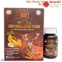 Sâm nhung bổ thận HP Gold tăng cường sinh lực nam nữ hộp 30 viên
