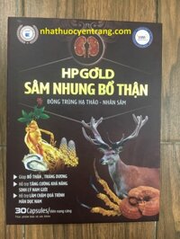 Sâm nhung bổ thận HP Gold