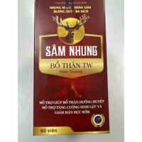 sâm nhung bổ thận tw