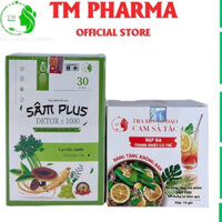 Sâm Plus Detox x1000 Sbody green tặng trà đào