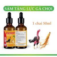 Sâm tăng lực cho gà đá, gà chọi tăng sức dẻo dai chiến đấu phục hồi nhanh sau trận đấu