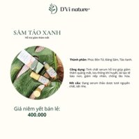 Sâm tảo xanh - Hỗ trợ thâm quầng mắt Dvi Nature