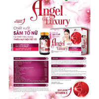 Sâm Tố Nữ Angel Luxury Kết hợp Glutathion và Collagen