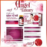Sâm tố nữ Angel Luxury Glutathion tăng cường nội tiết tố