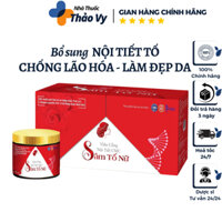 Sâm tố nữ Collagen peptide (Nhập khẩu Nhật Bản) - Bổ sung nội tiết tố nữ - Hộp 30 viên