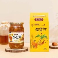 SÂM TƯƠI NGÂM MẬT ONG HÀN QUỐC HŨ 580G