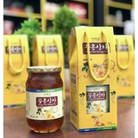 Sâm tươi ngâm mật ong nguyên chất, lọ 580ml - Hồng sâm lát mật ong hàn quốc ❤️💫