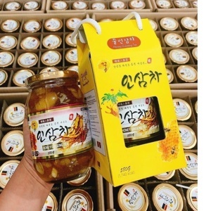 Sâm tươi ngâm mật ong Hàn Quốc Bio Apgold - 580g