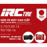 SĂM XE RUỘT XE IRC (INOUE) 2.75-16 3.00-16 80/100-16 90/80-16 90/90-16 90/100-16