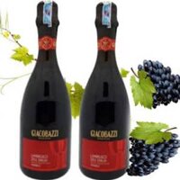 Sâmbanh Giacobazzi Lambrusco Dell’s Emilia Italia 7.5 % vol chai 750ml