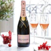 Sâmbanh Hồng của Pháp: Champagne Moet & Chandon Rose Imperial 12% vol 750ml x 12 chai