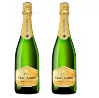 Sâmbanh Tây Ban Nha: Gran Baron Cava Brut Nature 12% vol chai 750ml nhập khẩu nguyên thùng