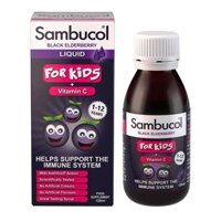 Sambucol Black Elderberry For Kids + Vitamin C