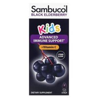 Sambucol Black Elderberry Syrup For Kids Berry 4 fl oz (120 ml)