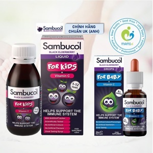 Sambucol Drops for kids - Sambucol Tăng đề kháng cho bé từ 6 tháng