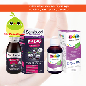 Sambucol Drops for kids - Sambucol Tăng đề kháng cho bé từ 6 tháng