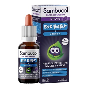 Sambucol Drops for kids - Sambucol Tăng đề kháng cho bé từ 6 tháng