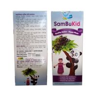 Sambukid : Thực phẩm chức năng hỗ trợ cho bé tăng sức đề kháng , giảm bệnh hô hấp , giúp bé khỏe mạnh