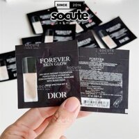 Sample Kem nền Dior Forever Skin Glow Foundation SPF 15 - 0CR Cool Rosy