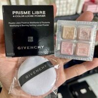 Sample Phấn Phủ Bột Givenchy Prisme Libre Loose Powder + Bông Phấn - Màu 03 Voile Rose