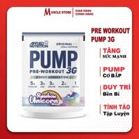 Sample PUMP 3G - Pre Workout - Applied Nutrition 1GÓI Sản Phẩm Hỗ Trợ Tăng Sức Mạnh, Tập Trung Tỉnh Táo Luyện Tập - Rainbow Unicorn